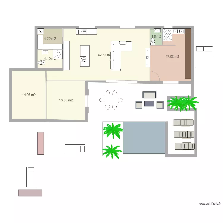 maison principale. Plan de maison principale. Plan de
