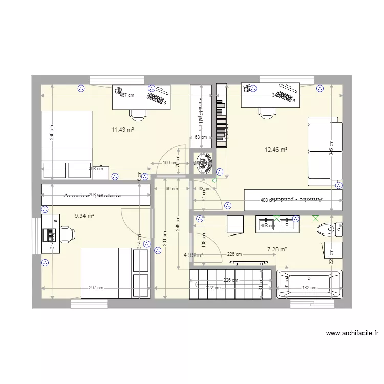 étage final. Plan de étage final. Plan de