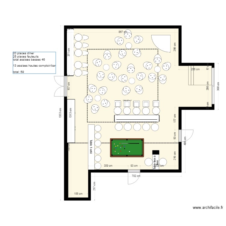 versionn. Plan de 0 pièce et 0 m2