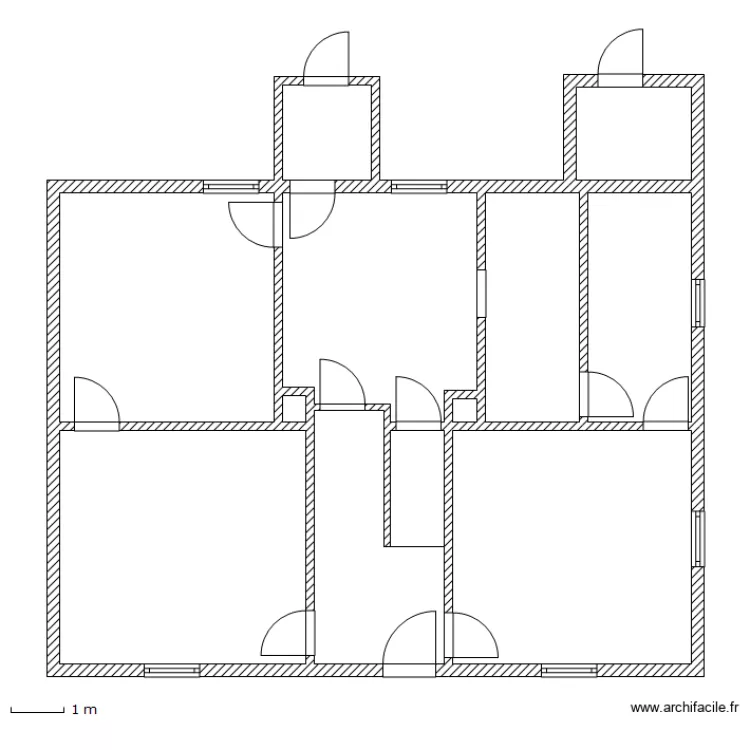 WEHREL - NORDHOUSE - RDC. Plan de 