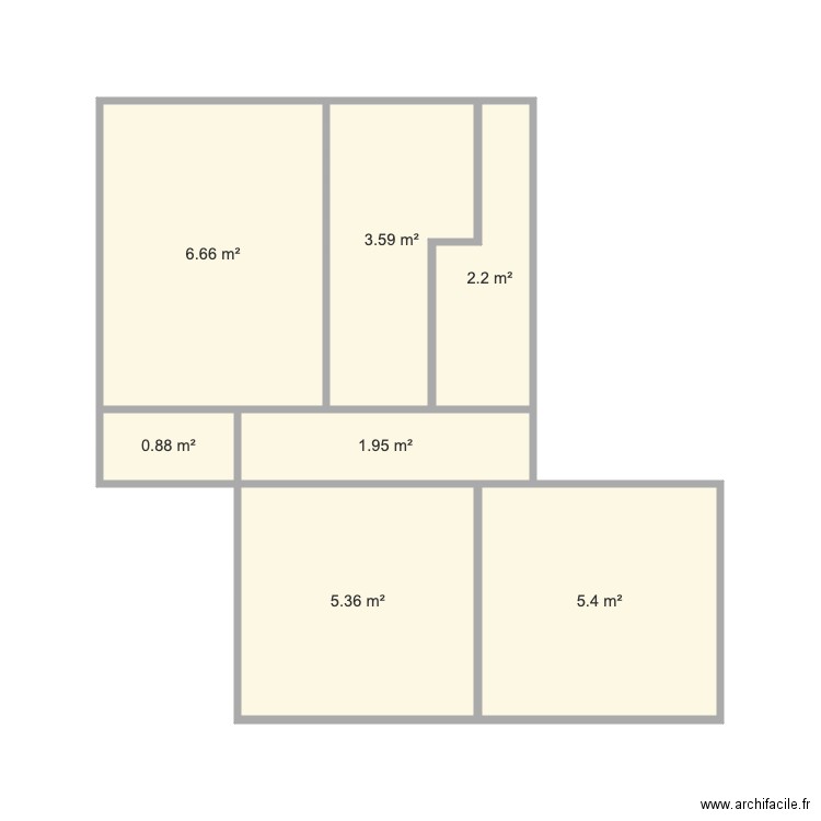 Villa dAlesia. Plan de 0 pièce et 0 m2