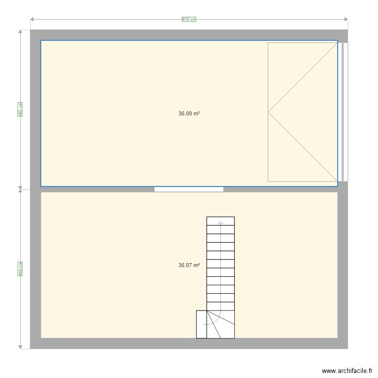 sous sol. Plan de 0 pièce et 0 m2