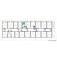 Plan évacuation rocade Chambre 142  