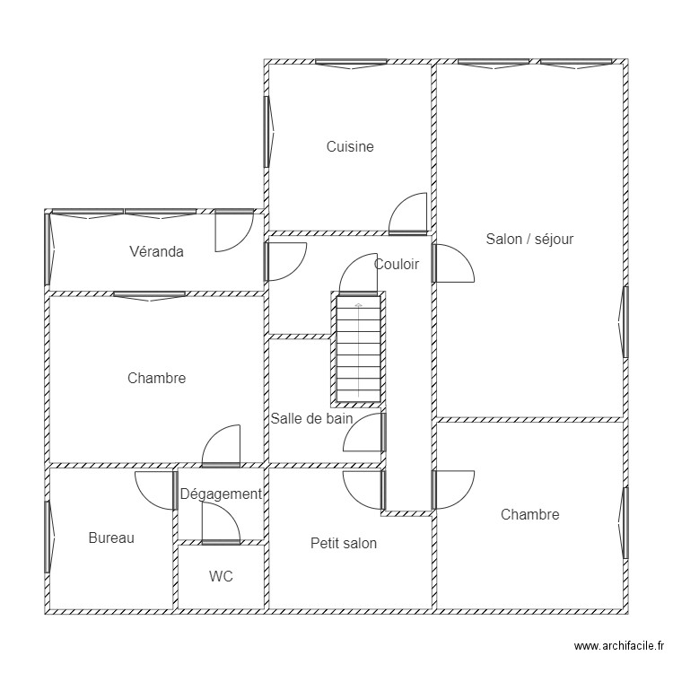 daniello. Plan de 0 pièce et 0 m2