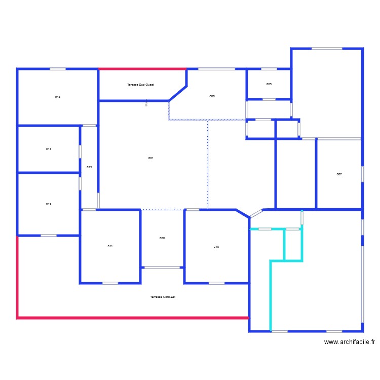 Plan de notre maison 14. Plan de 0 pièce et 0 m2