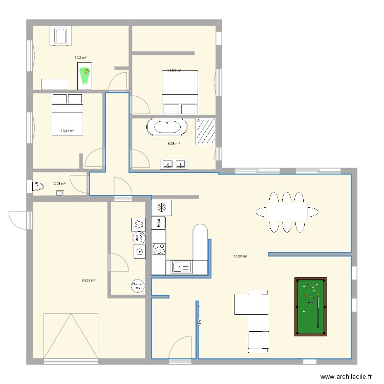 Titou2. Plan de 0 pièce et 0 m2