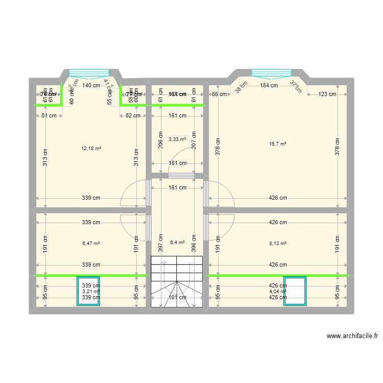 étage loperhet. Plan de 0 pièce et 0 m2