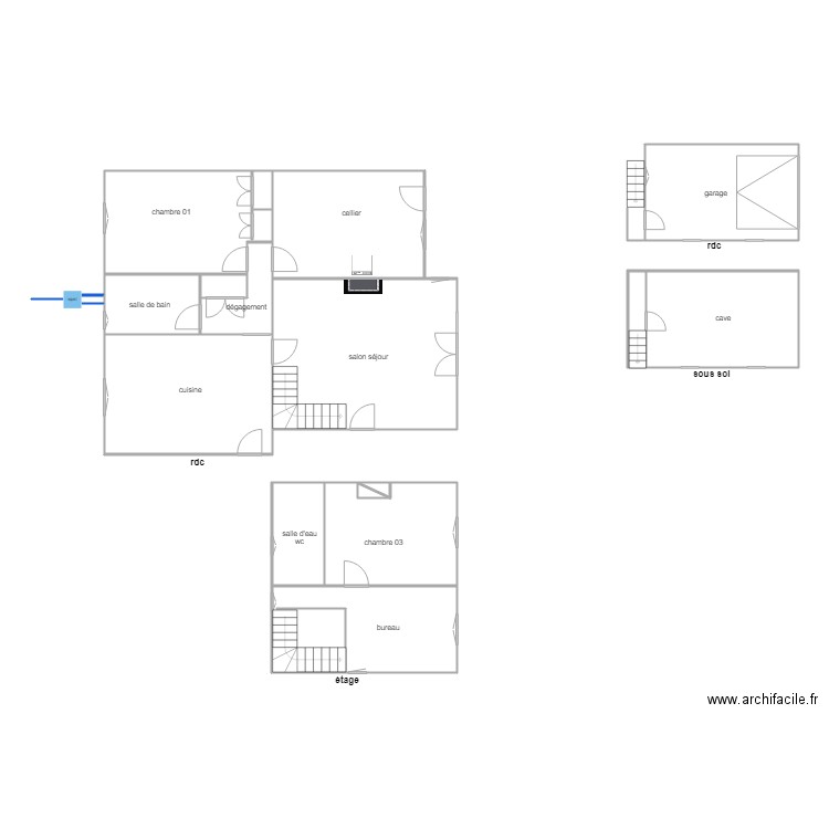 soret ass. Plan de 0 pièce et 0 m2