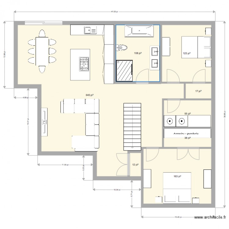 Plan Maison Morin height. Plan de 0 pièce et 0 m2