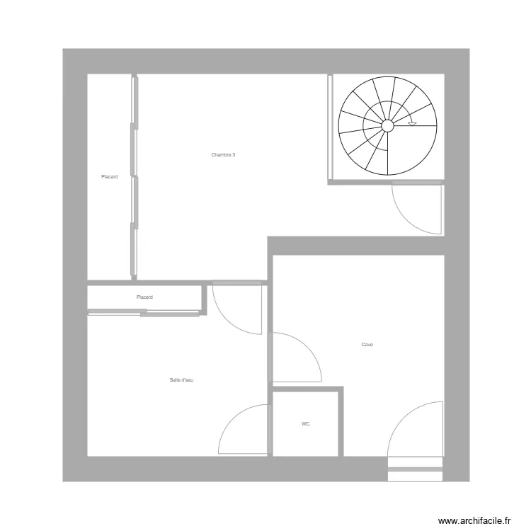 DANSOU PETITJEAN NIV 0. Plan de 