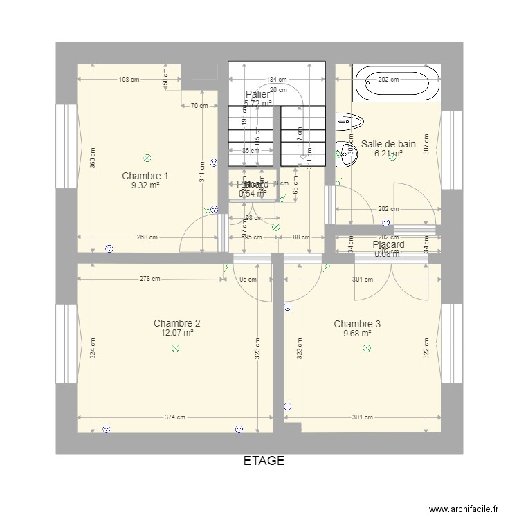 Jerome Cotteret étage. Plan de 0 pièce et 0 m2