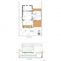 PLOUGUIEL  plan MASSE et FACADE COUVREUR