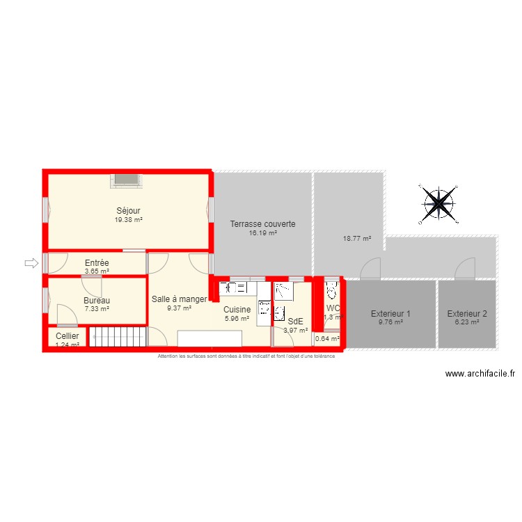 BI 6024 rdc. Plan de 0 pièce et 0 m2