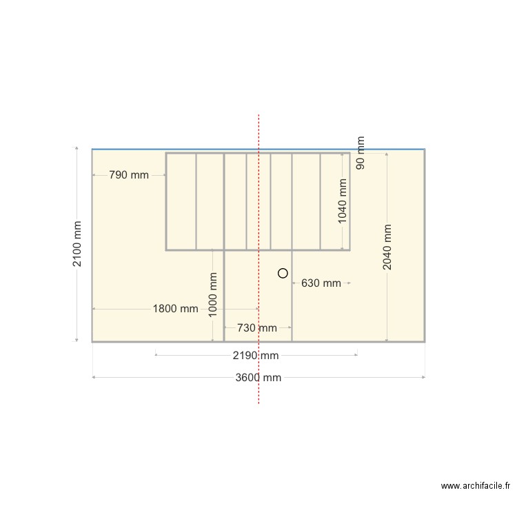 Schéma Cloison Sous Sol. Plan de 0 pièce et 0 m2