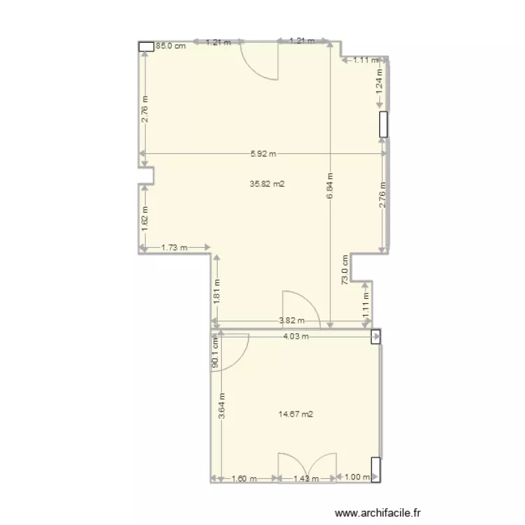 broussais 1. Plan de 