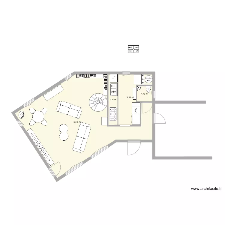 CUISINE DEFINITIF. Plan de 