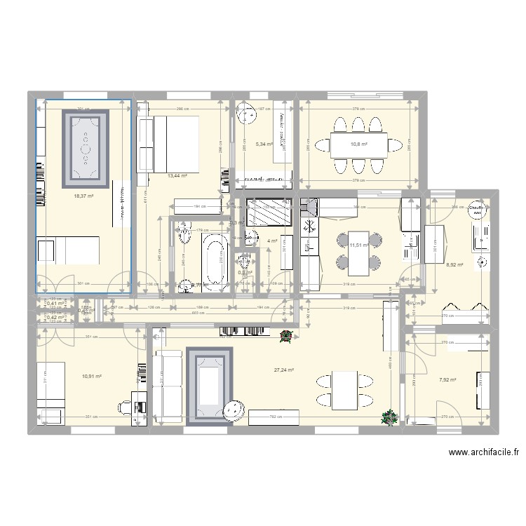 maison bouguenais 3. Plan de 0 pièce et 0 m2