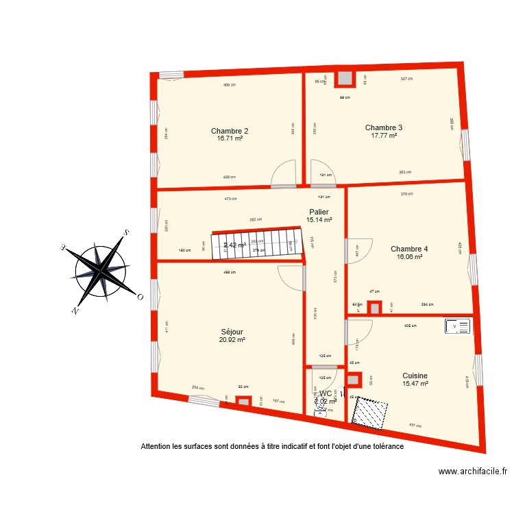 BI 4751 2emer étage côté. Plan de 0 pièce et 0 m2