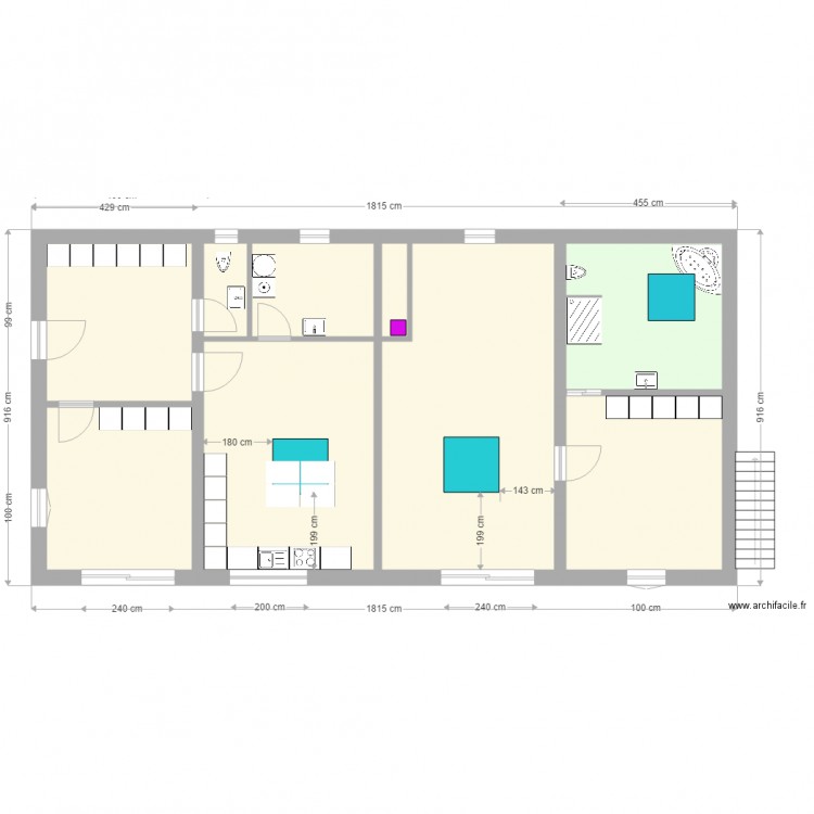 maisonmiclau61550411cuis 6090. Plan de 0 pièce et 0 m2