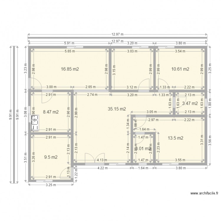 bandou1. Plan de 0 pièce et 0 m2