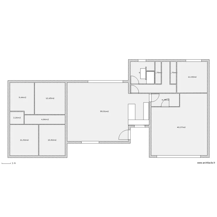 plan maison 158. Plan de 