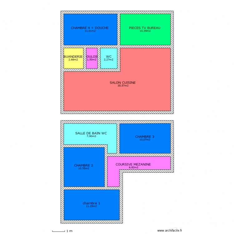 tomi carree. Plan de 0 pièce et 0 m2