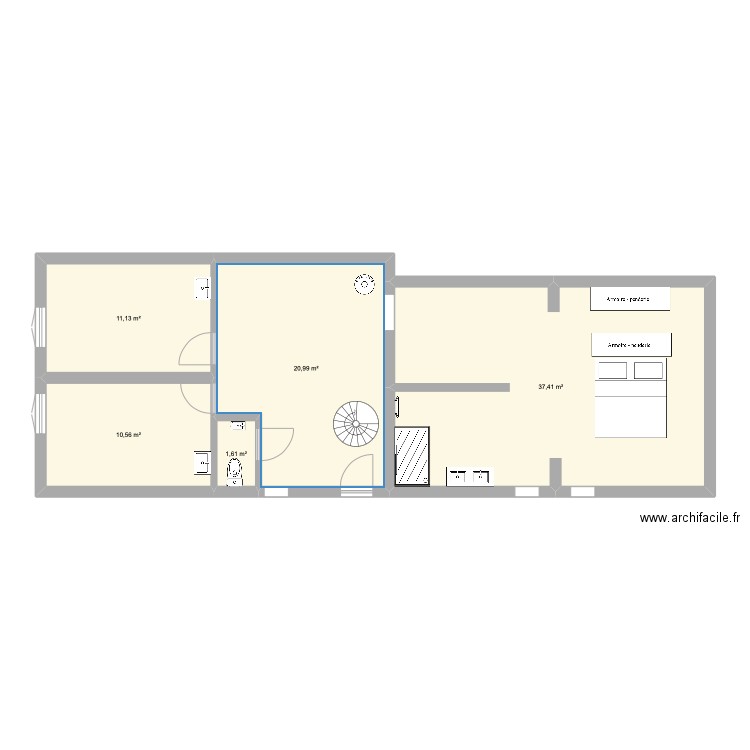 essai 3. Plan de 0 pièce et 0 m2
