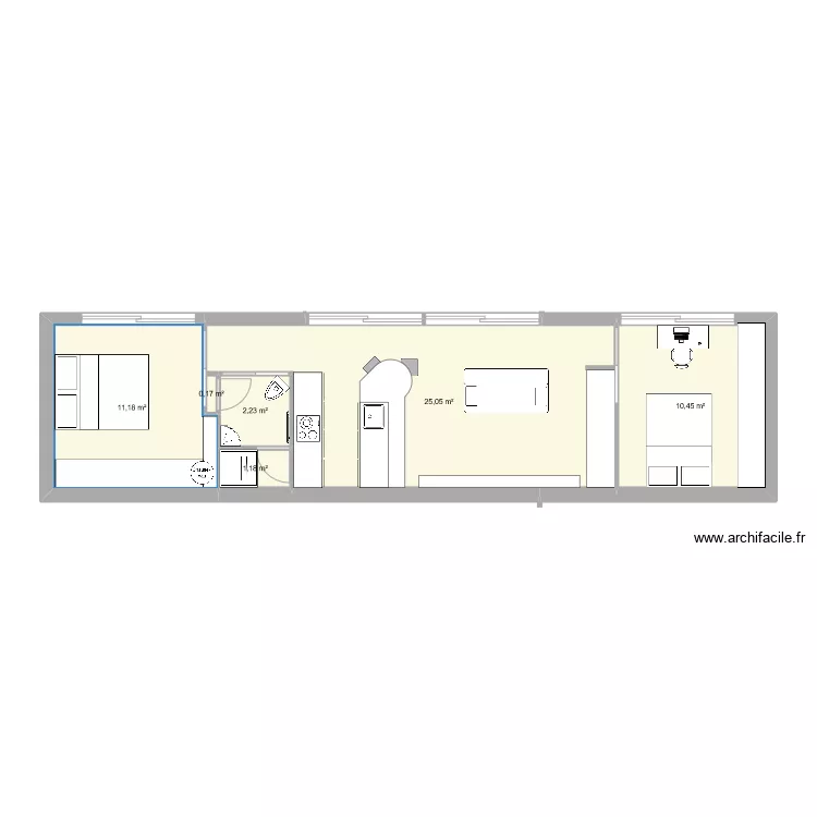 StudioLandetteV7. Plan de 