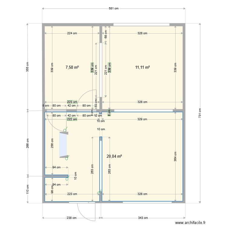 famars. Plan de 0 pièce et 0 m2