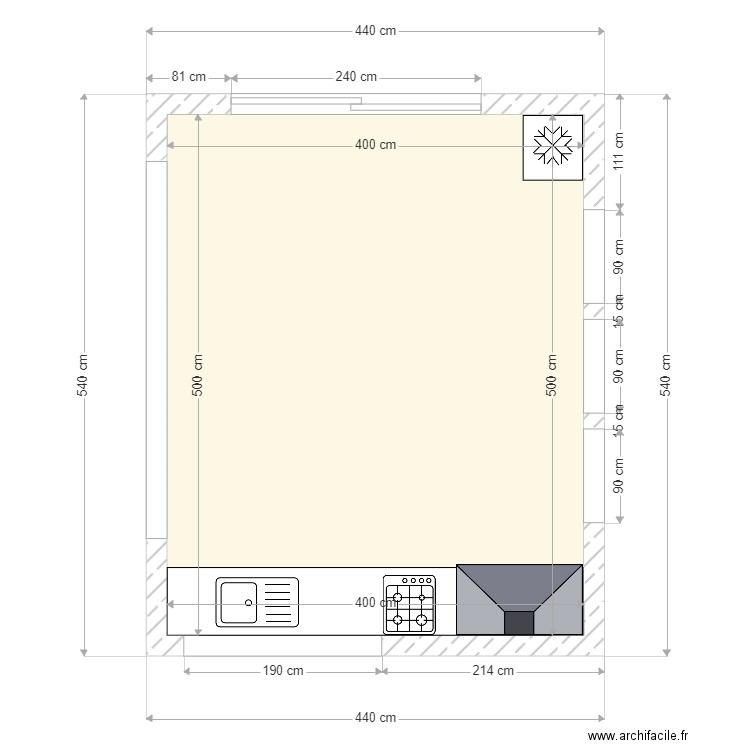 pool house. Plan de 0 pièce et 0 m2