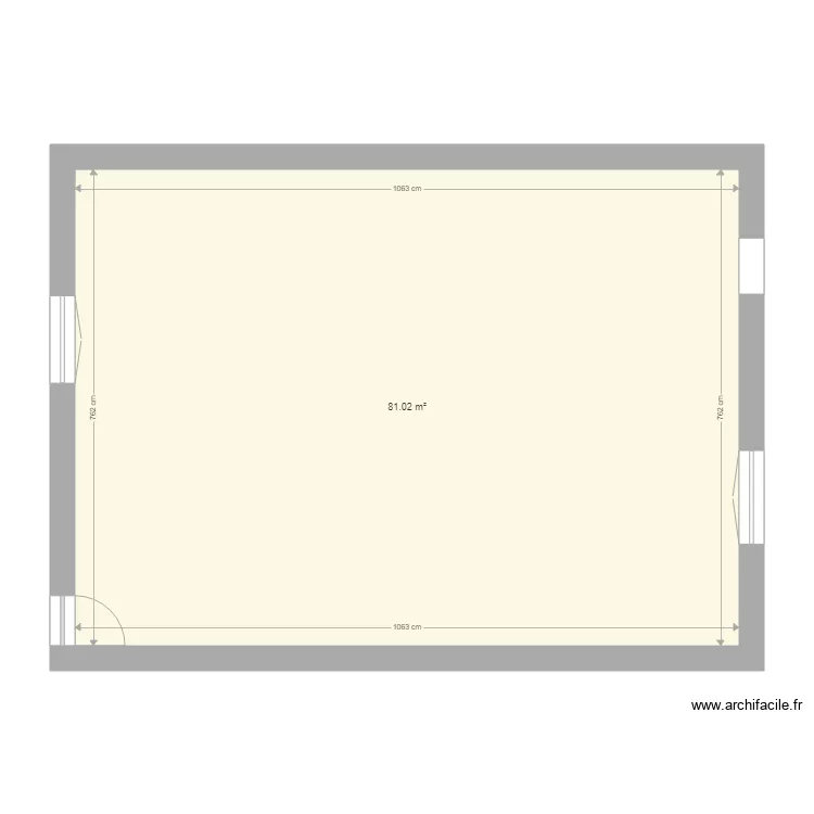 3&egrave;me &eacute;tage droit Rep. Plan de 