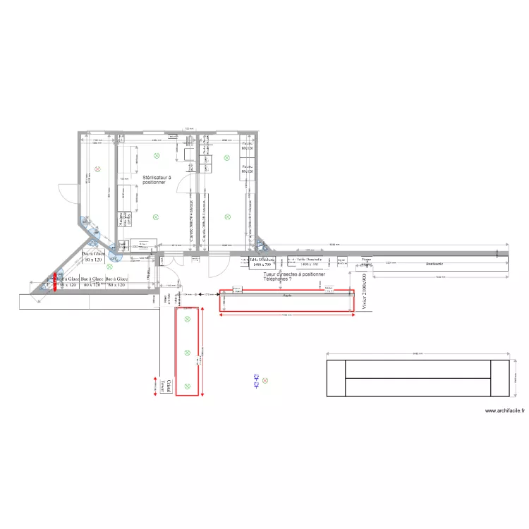 PLM Bernolsheim V4. Plan de 