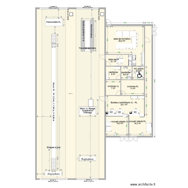 CCT VL PL FREJUS calque 1. Plan de 0 pièce et 0 m2