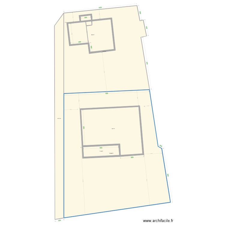 ENSOLLEILE EXISTANT. Plan de 0 pièce et 0 m2