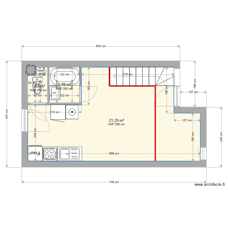 guthfreund. Plan de 0 pièce et 0 m2