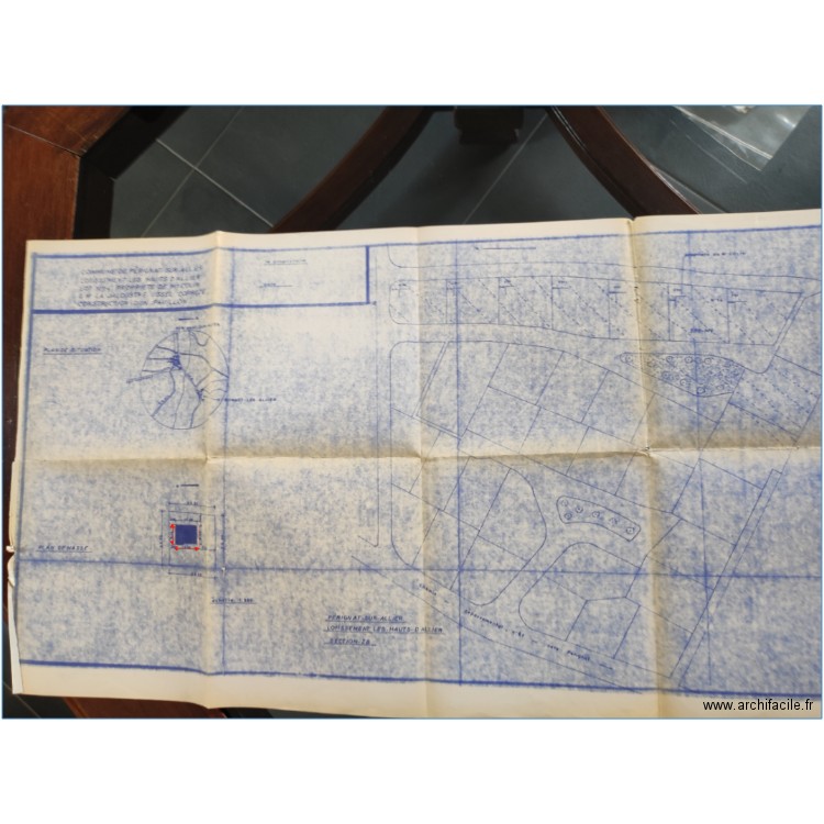 plan de masse. Plan de 0 pièce et 0 m2