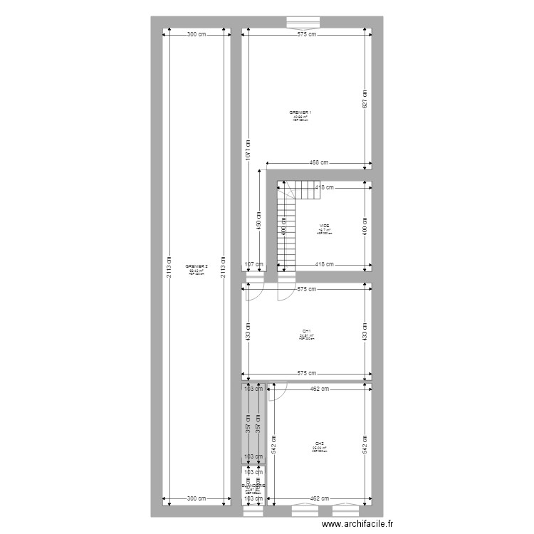 PIERRARD ETAGE. Plan de 0 pièce et 0 m2