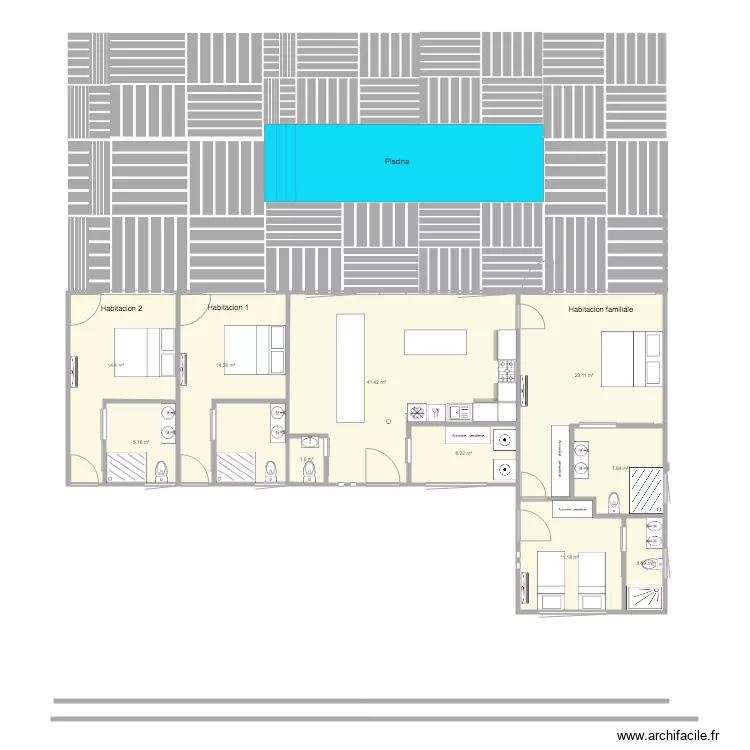 casa Balsa 2. Plan de 
