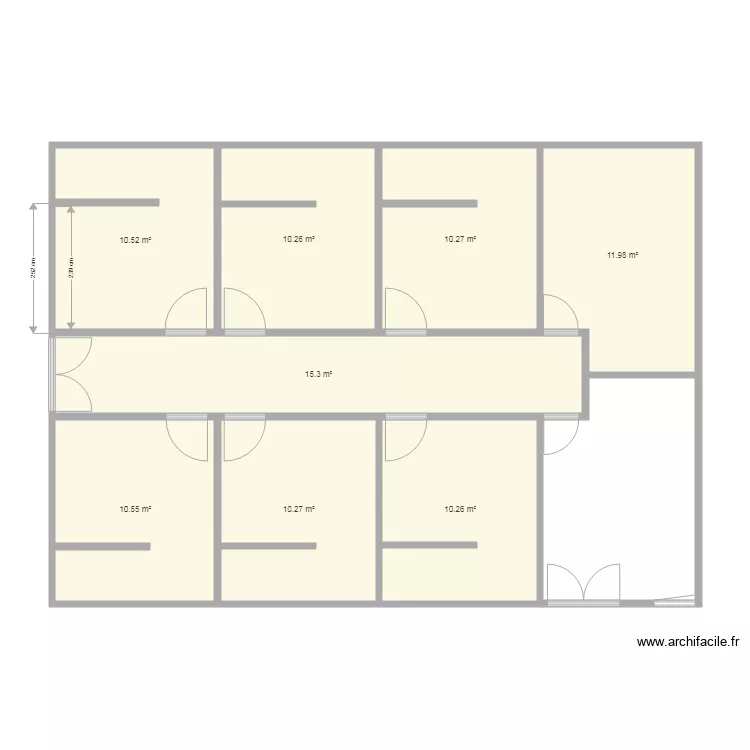Porcherie 1. Plan de 