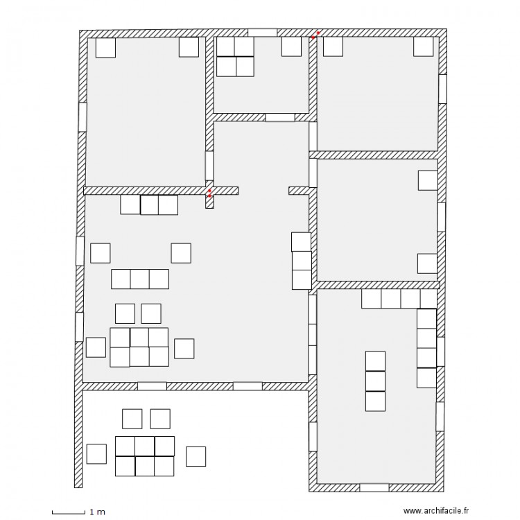 maison tunisie. Plan de 0 pièce et 0 m2