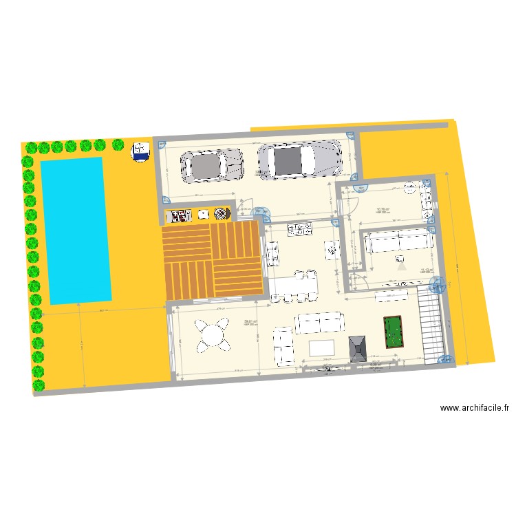 Marengo 2 chambres etages 1 1. Plan de 0 pièce et 0 m2
