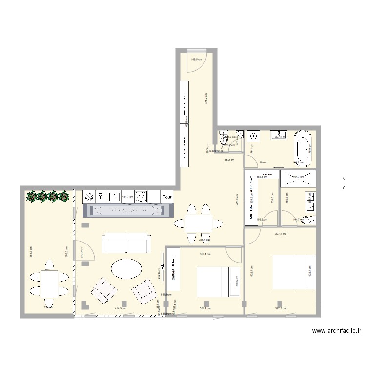 A701 PLAN ALTERNATIF 2. Plan de 0 pièce et 0 m2