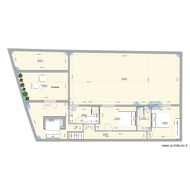 math; étage 06-06-22. Plan de 0 pièce et 0 m2