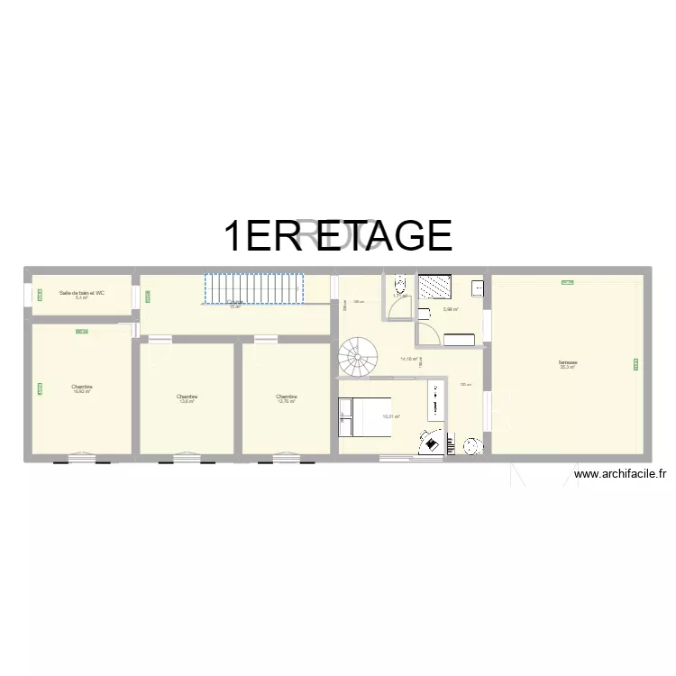 Maison Yohann et Aur&eacute;lie V2. Plan de 