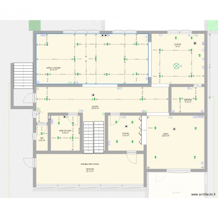 maison complete sans mobilier. Plan de 0 pièce et 0 m2
