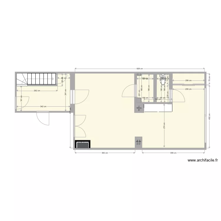 RDC PHILIPPE. Plan de 