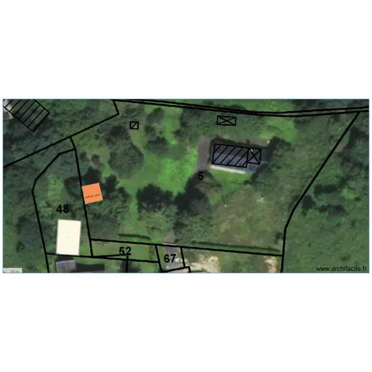 chalet. Plan de chalet. Plan de