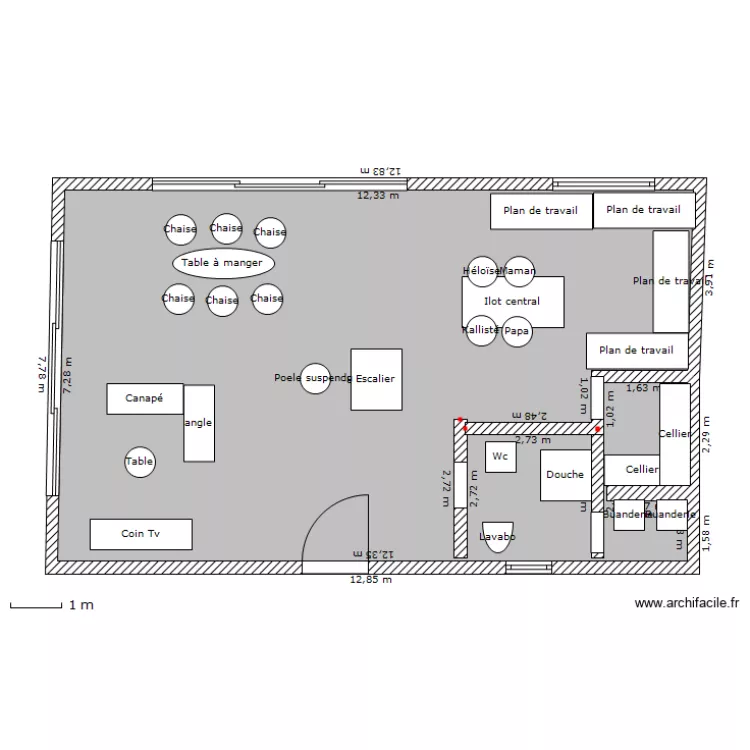 Rez de chaussée / Ebauche . Plan de Rez de chaussée / Ebauche . Plan de