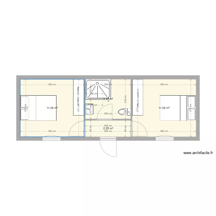 cave. Plan de 