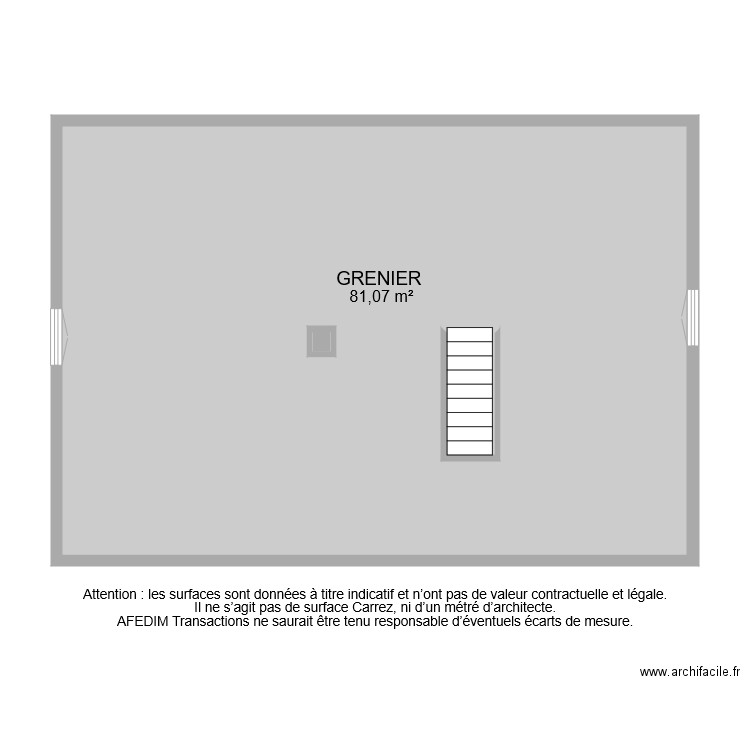 BI 6824 GRENIER . Plan de 0 pièce et 0 m2